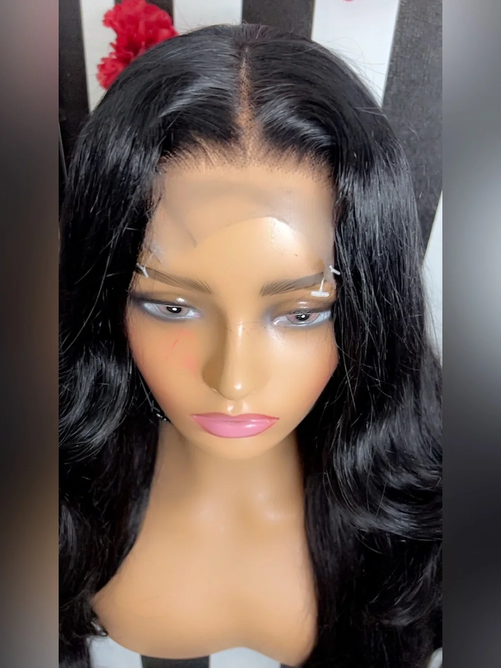 4 x 4 lace  closure wig